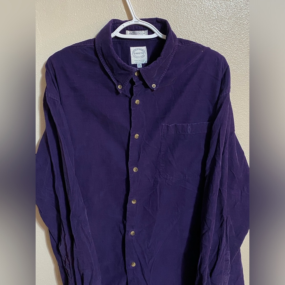 Heavy 1 Pocket Purple Forsyth Flannel